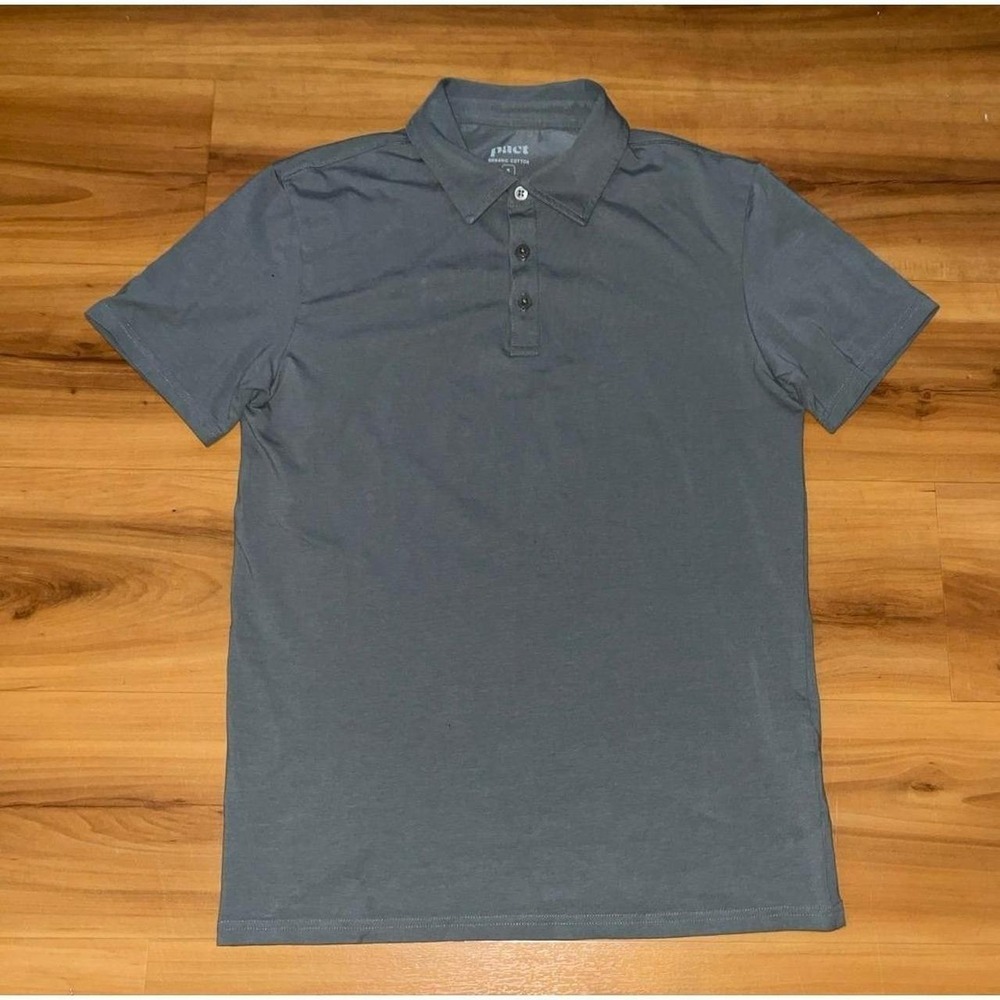 Mens Pact Polo Organic Cotton Prep Casual Shirt